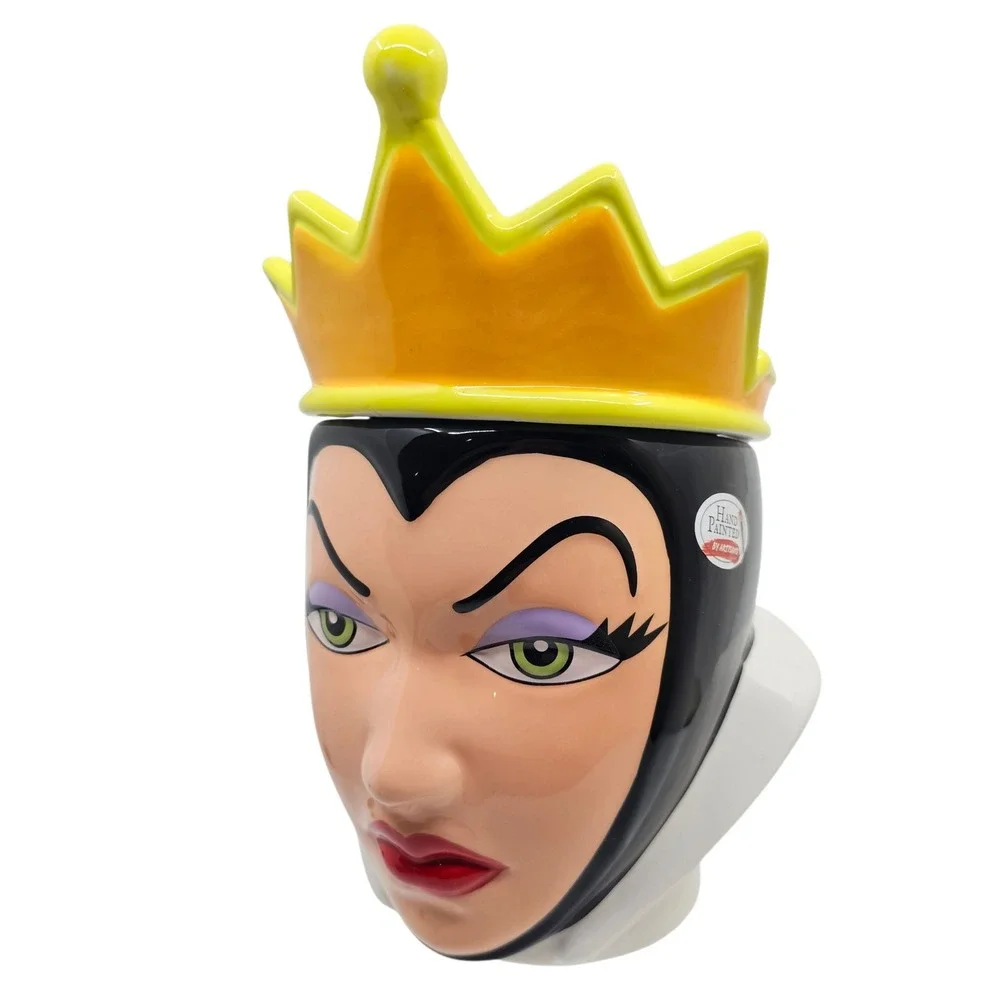 NEW! Disney Villains Evil Queen Sculpted Ceramic Cookie Jar